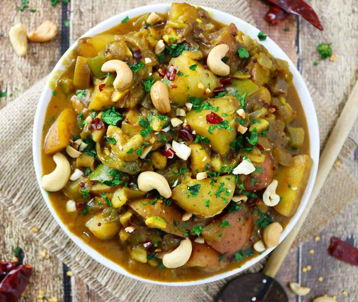Sri Lankan Potato and Cashew Curry - Potatoes USA - Philippines