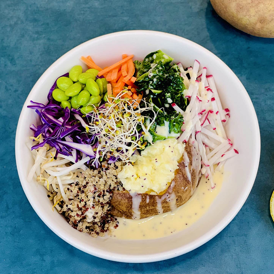 Baked Potato Buddha Bowl - Potatoes USA - Philippines