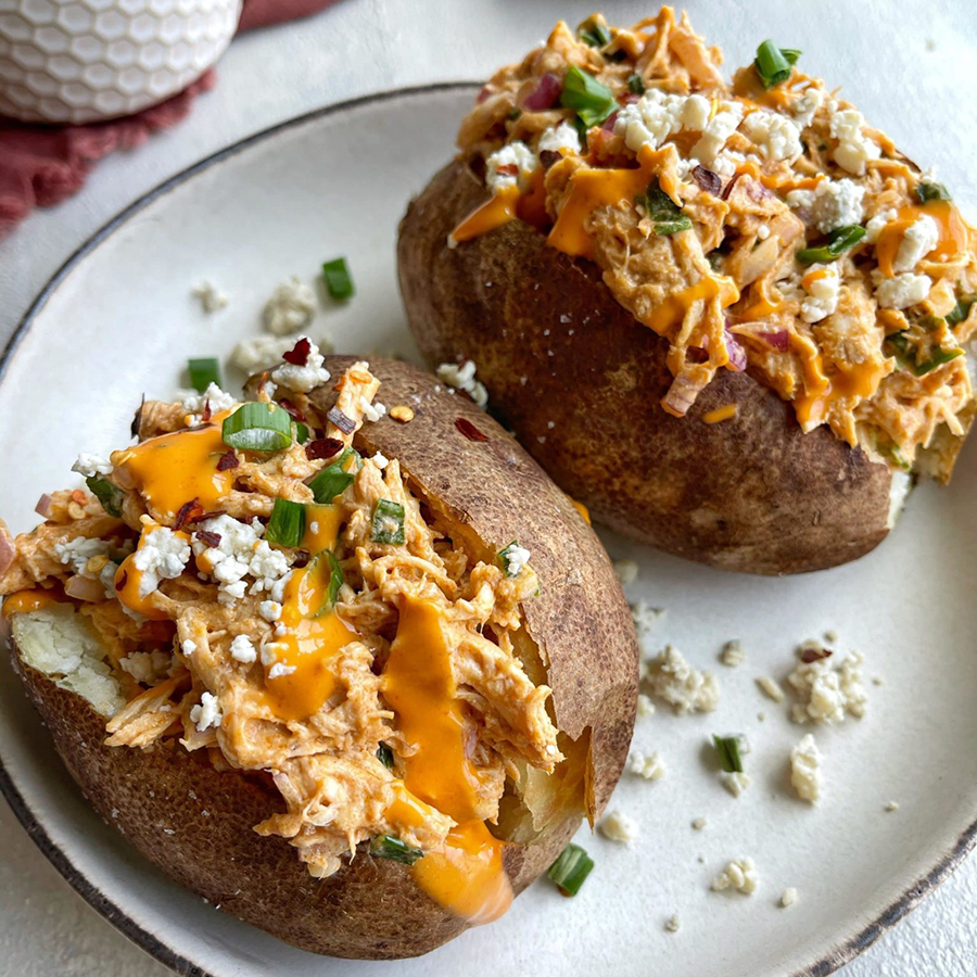 Buffalo Chicken Stuffed Potatoes - Potatoes USA - Philippines