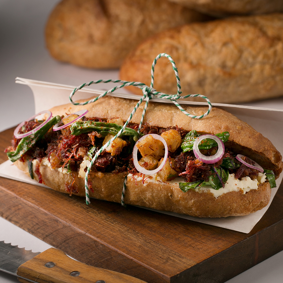 Corned Beef Hash Batard Sandwich - Potatoes USA - Philippines