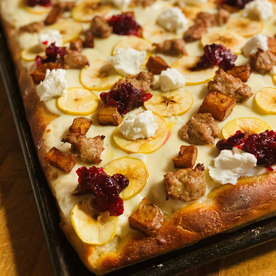 Cranberry, Apple, &amp; Potato Pizza - Potatoes USA - Philippines