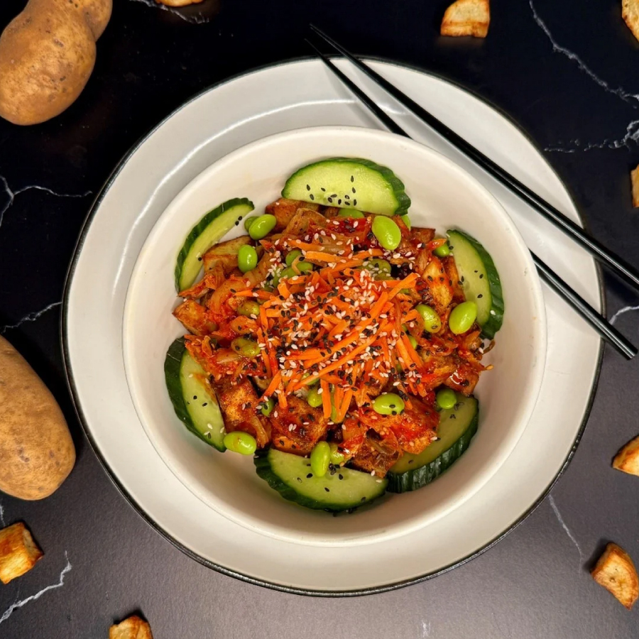 Crispy Korean Roasted Potato Bowl - Potatoes USA - Philippines