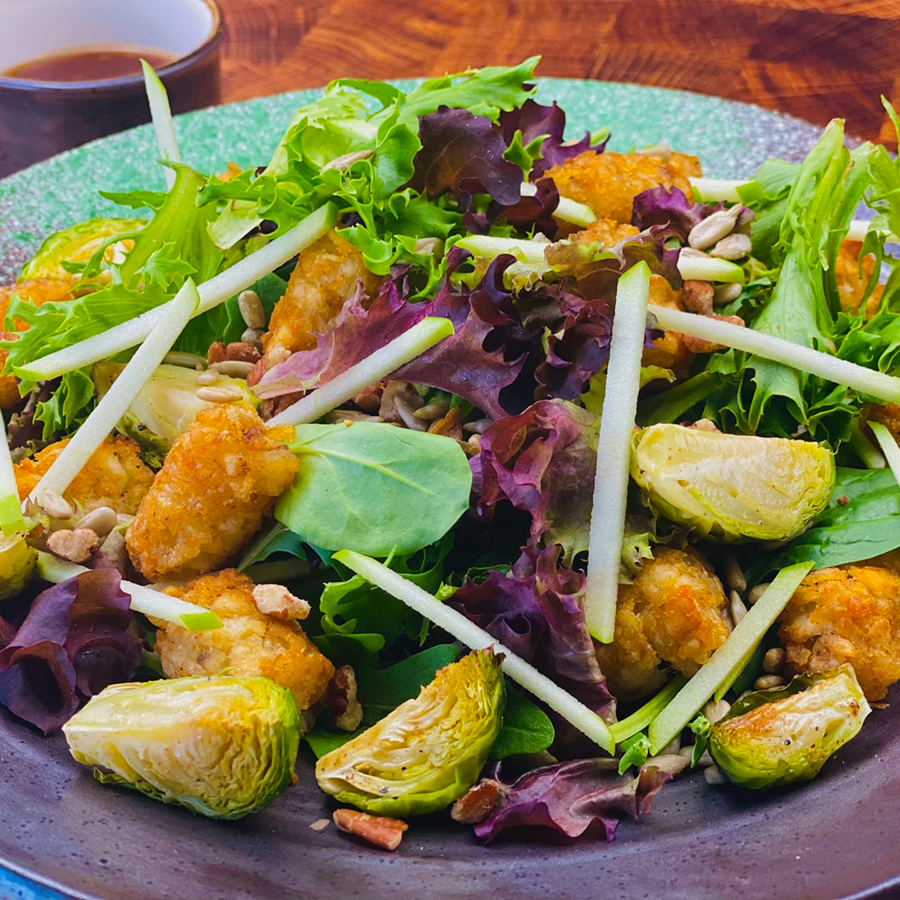 Fall Harvest Salad with Crispy Tater Drums - Potatoes USA - Philippines