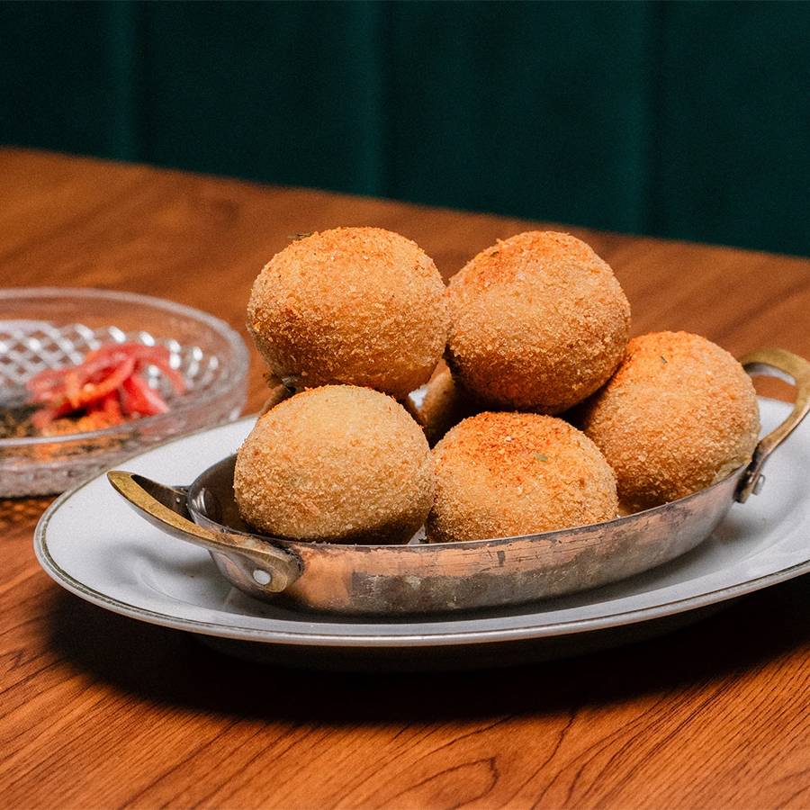 “Dynamite” Potatoes with Kimchi and Eggplant Ketchup - Potatoes USA - Philippines