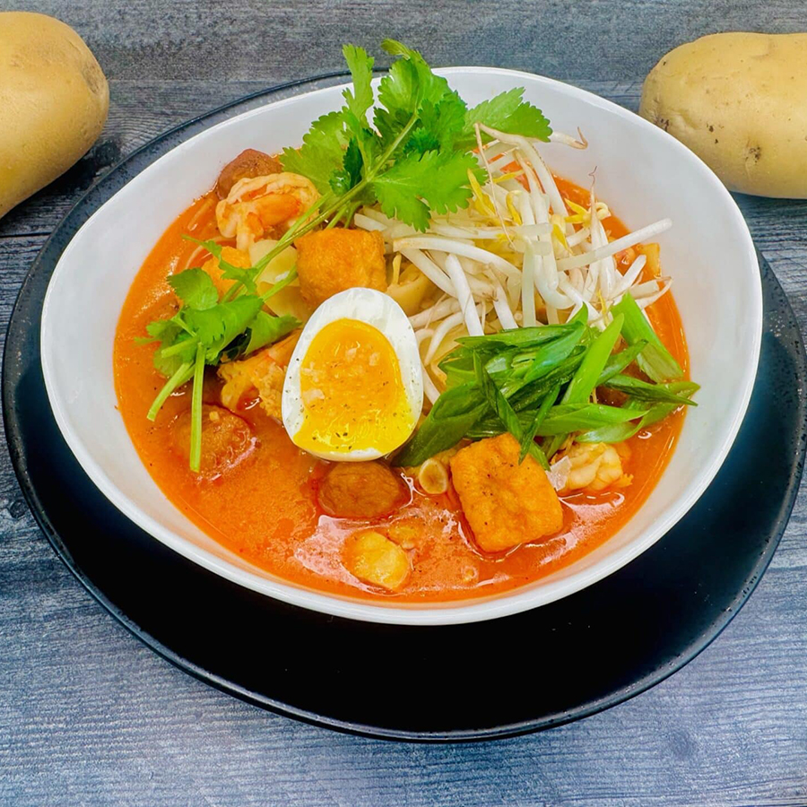 Fresh Potato Noodle Laksa - Potatoes USA - Philippines