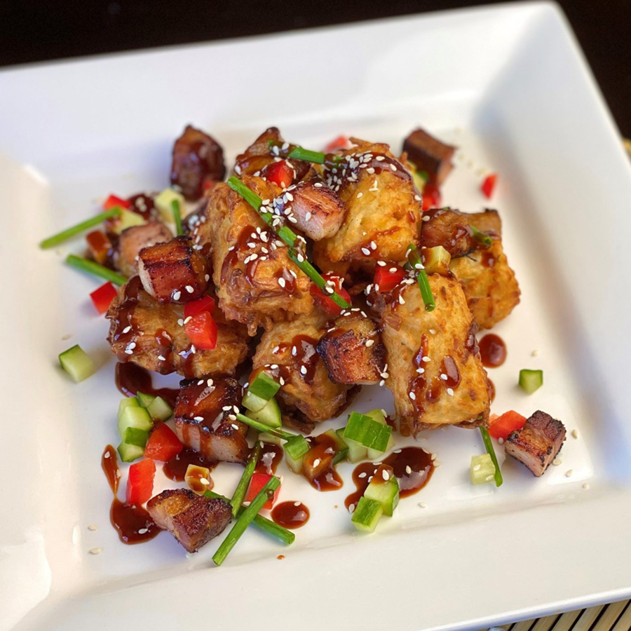 Hoisin BBQ Tots with Smoked Pork Belly - Potatoes USA - Philippines