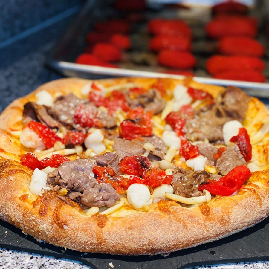 Italian Beef, Mashed Potato & Tomato Pizza - Potatoes USA - Philippines