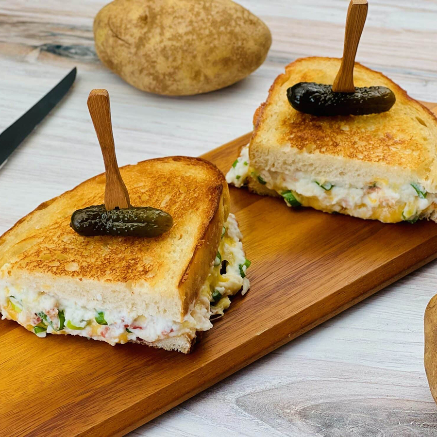 Loaded Potato Grilled Cheese - Potatoes USA - Philippines