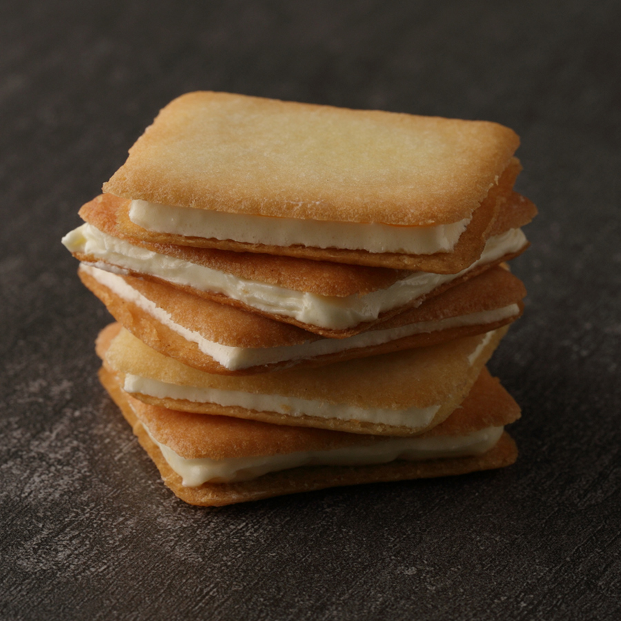 Mini Tuile Cookie Sandwich (Japanese Sabrel) - Potatoes USA - Philippines