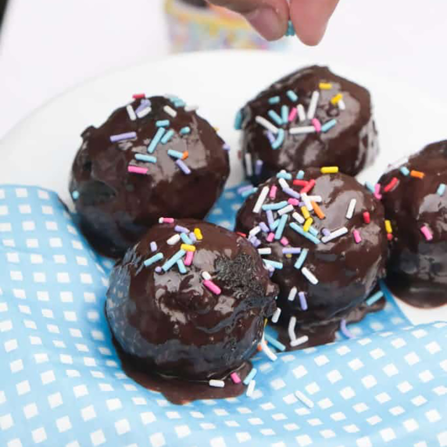 Potato Chocolate Cake Pops - Potatoes USA - Philippines