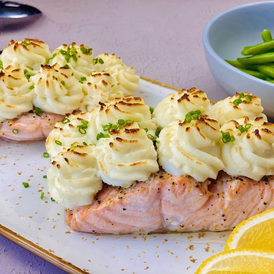 Potato Crusted Lemon Pepper Salmon - Potatoes USA - Philippines