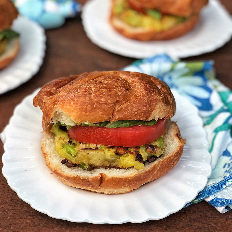 Potato Edamame Veggie Burgers - Potatoes USA - Philippines
