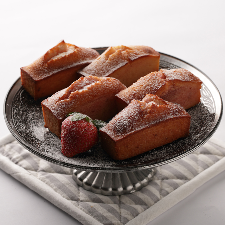 Potato & Strawberry Financier - Potatoes USA - Philippines