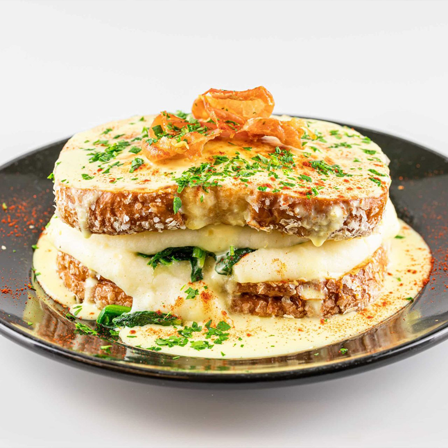 Potato-Stuffed French Toast Florentine - Potatoes USA - Philippines
