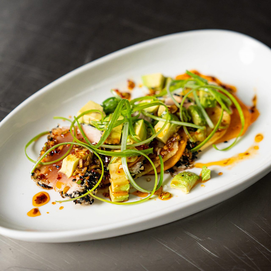 Potato and Sesame Crusted Albacore - Potatoes USA - Philippines