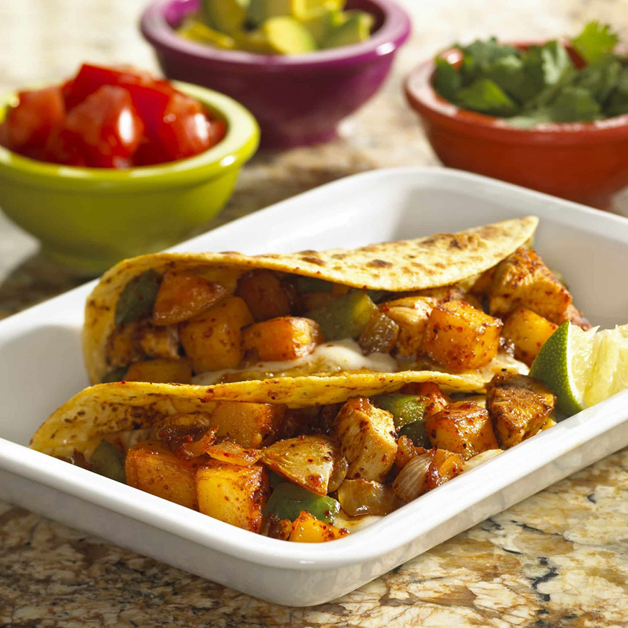 Quick Chile Lime Potato Tacos - Potatoes USA - Philippines