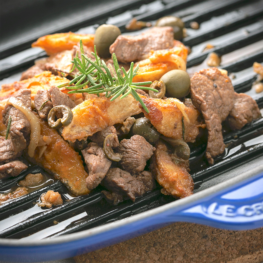 Skillet U.S. Potato Wedges and Steak Rodeo - Potatoes USA - Philippines