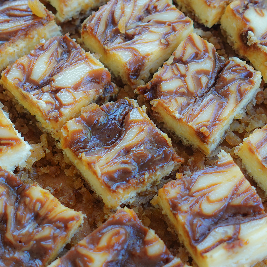 Salted Caramel Cheesecake Bars with Potato Chip Crust - Potatoes USA - Philippines