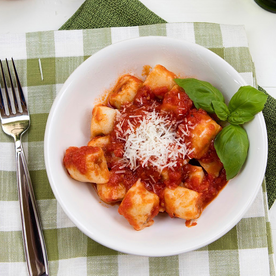 Sausage Filled Potato Gnocchi - Potatoes USA - Philippines