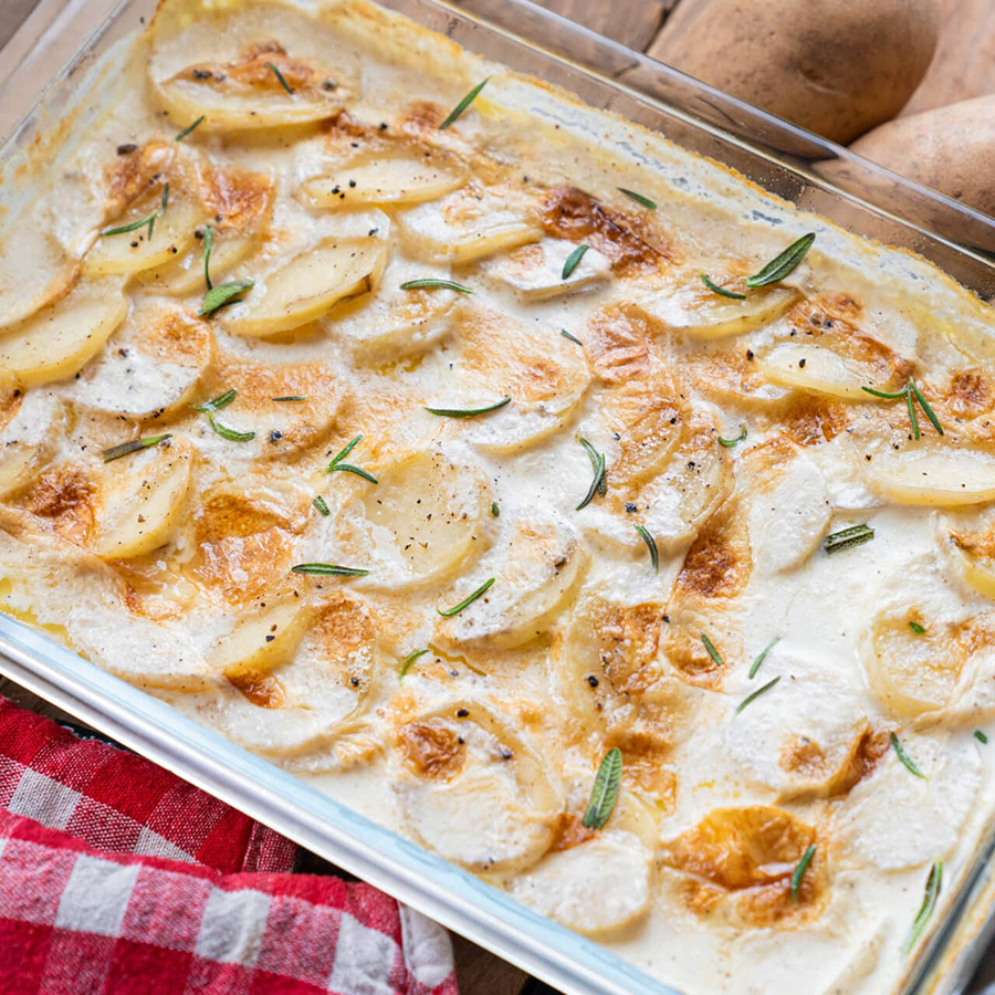 Creamy Scalloped Potatoes with Rosemary - Potatoes USA - Philippines