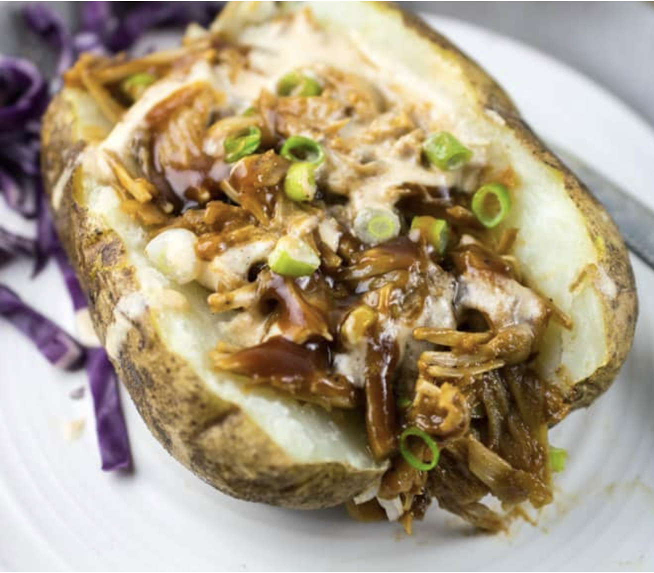 BBQ Jackfruit Stuffed Baked Potatoes - Potatoes USA - Philippines