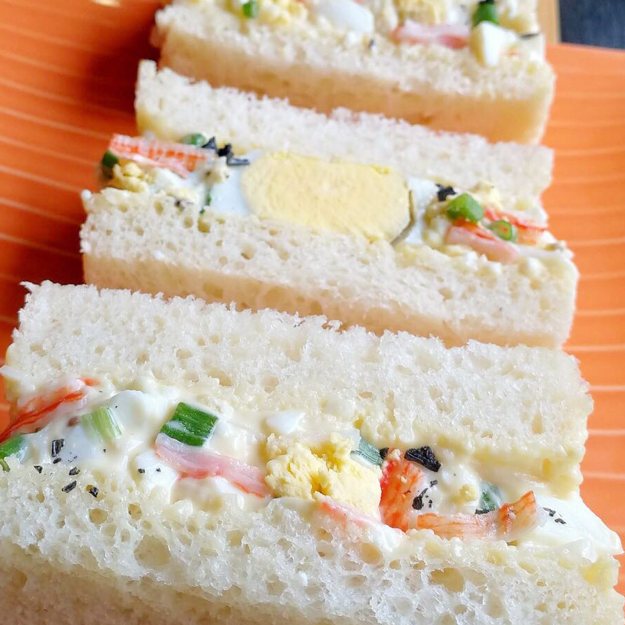 Soft Potato Bread Kani Tamago Sando - Potatoes USA - Philippines