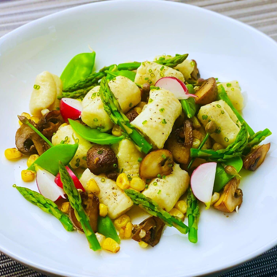 Spring Vegetable Gnocchi - Potatoes USA - Philippines