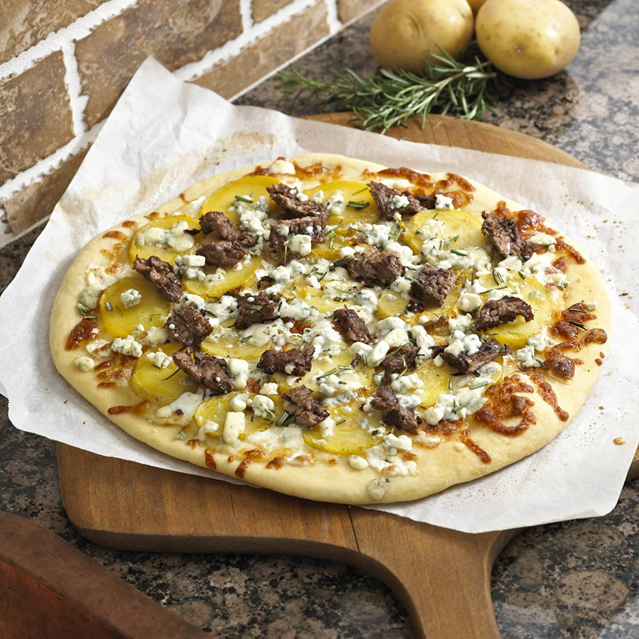 Steak and Potato Pizza - Potatoes USA - Philippines