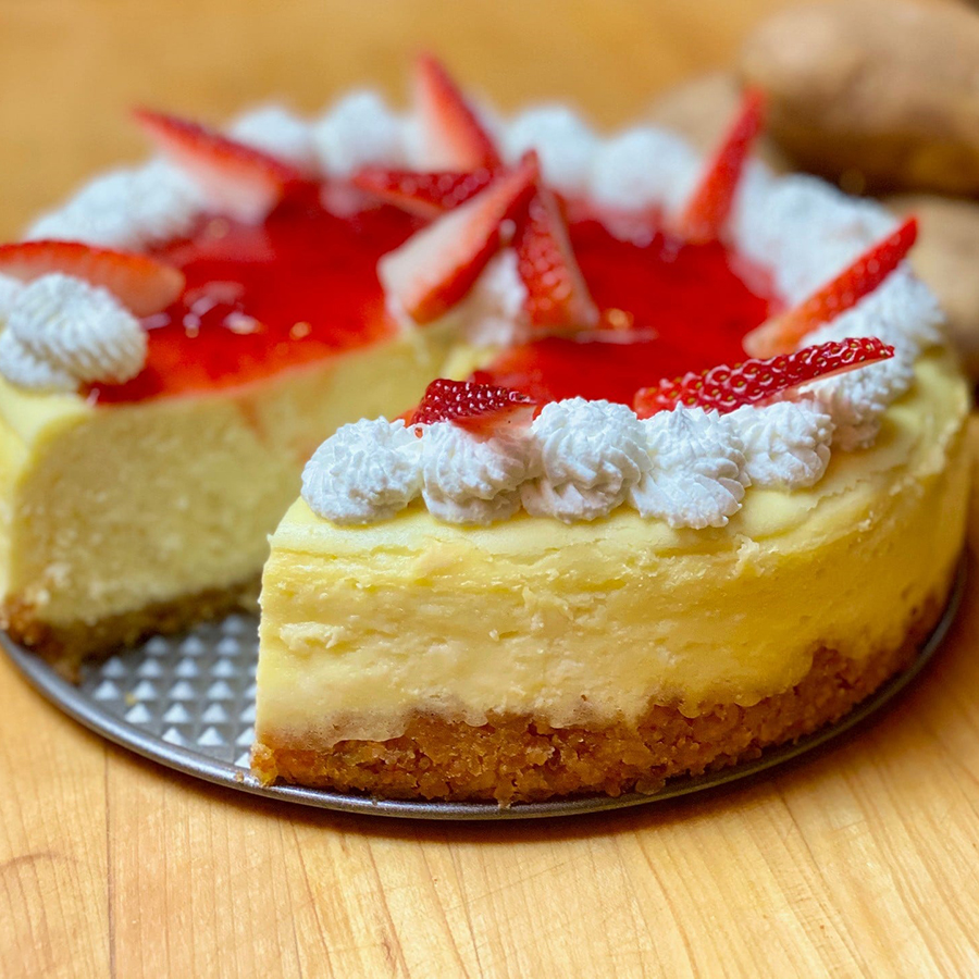 Strawberry Cheesecake with Tot Crust - Potatoes USA - Philippines