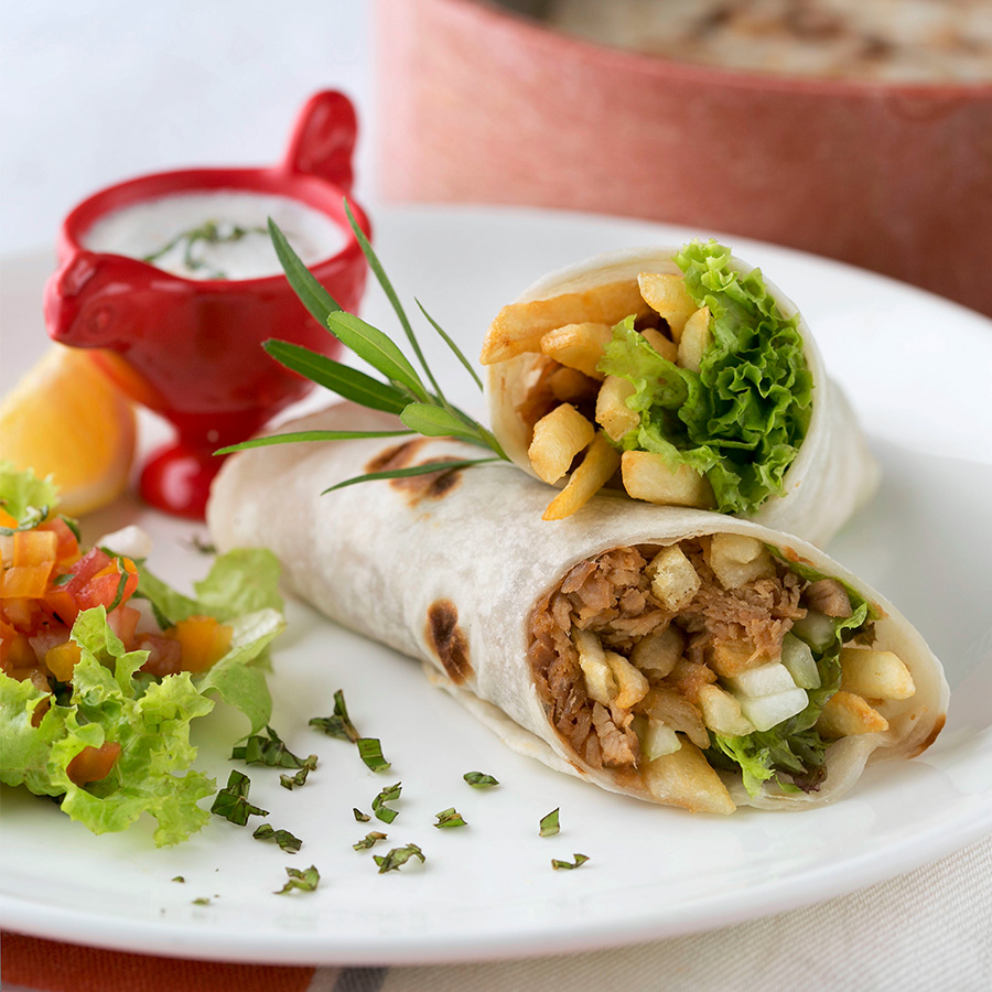 Tex – Mex Straight Cut Potato and Pulled Pork Burritos - Potatoes USA - Philippines