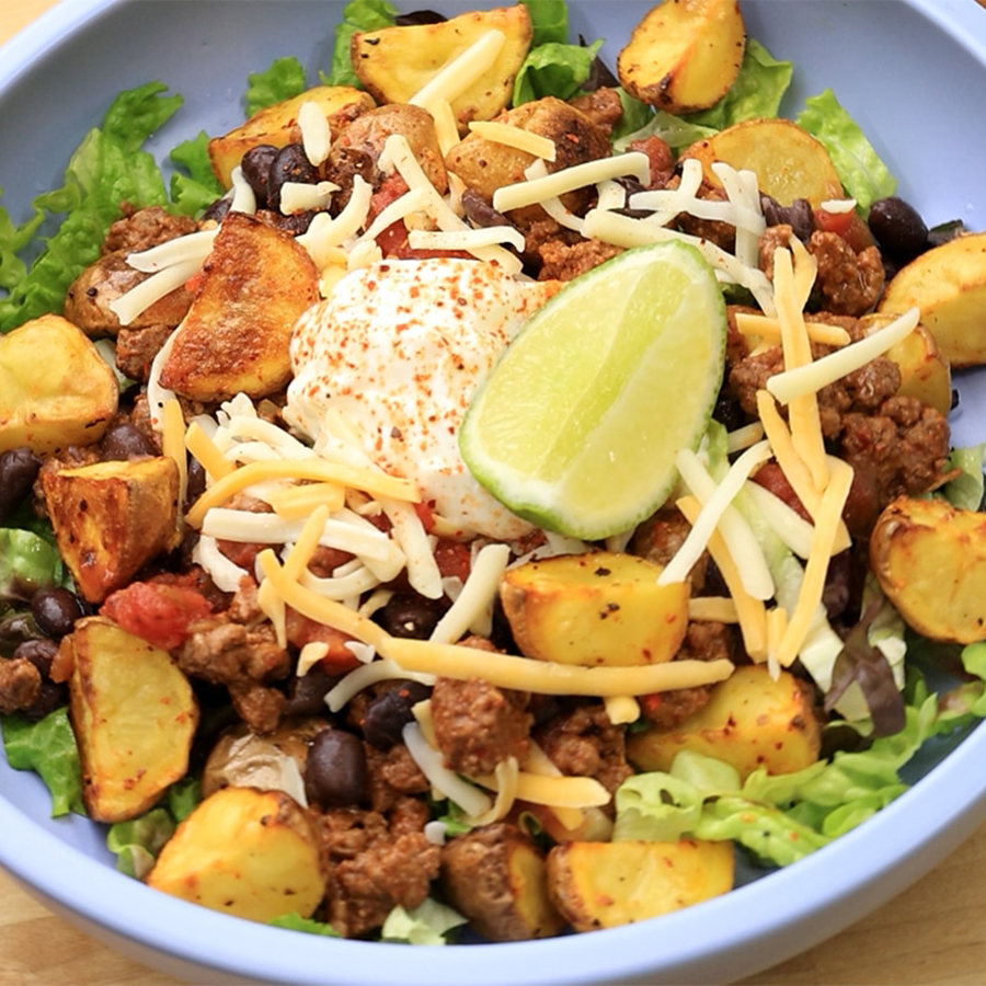 Tater Taco Salad - Potatoes USA - Philippines