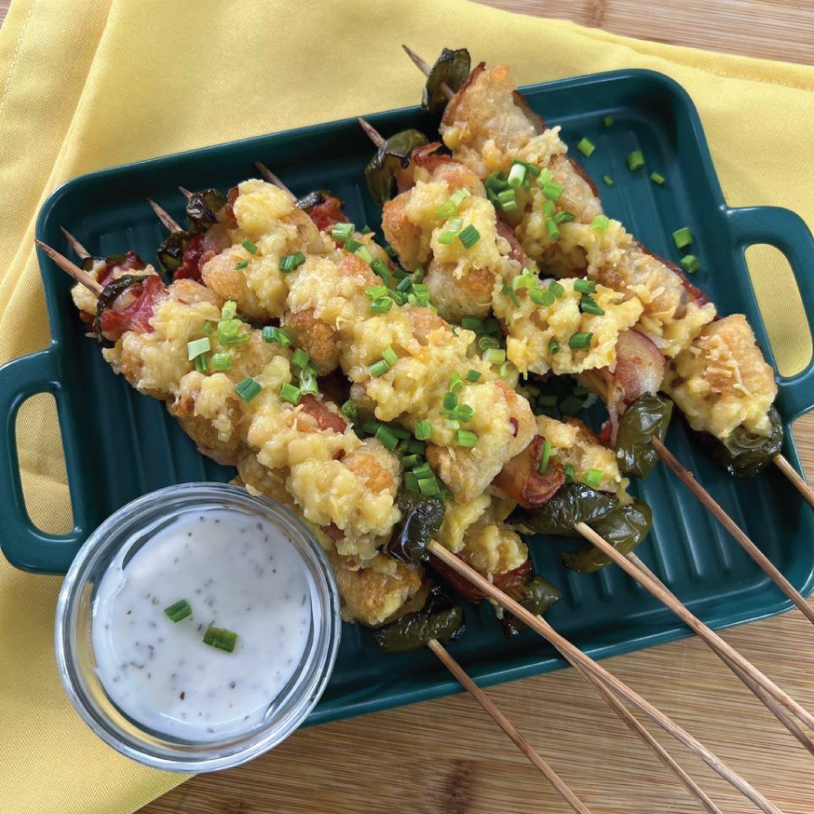 Taters and Bacon Kebabs - Potatoes USA - Philippines