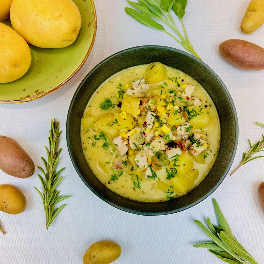 Thanksgiving Potato Chowder - Potatoes USA - Philippines