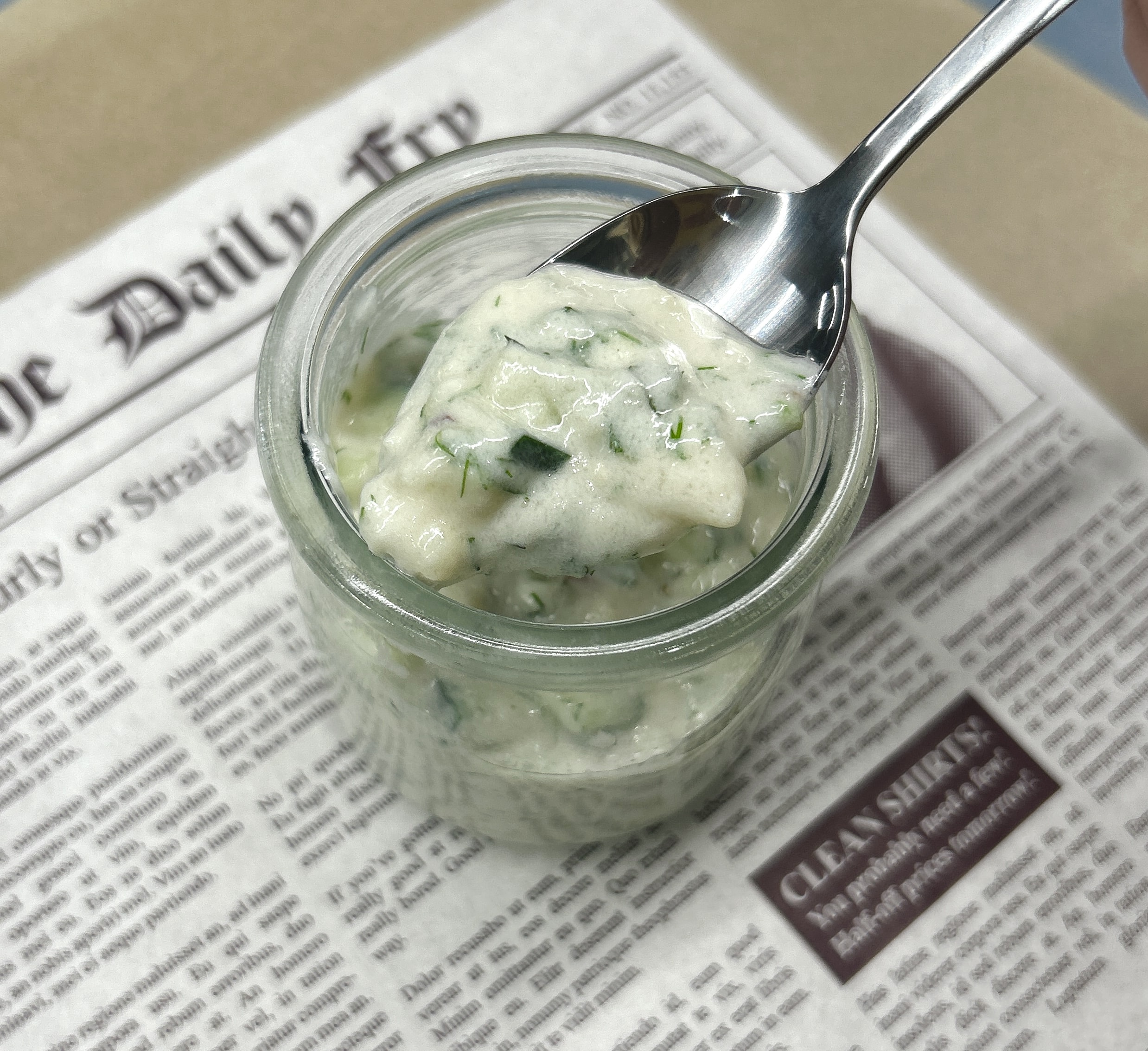 Tzatziki Potato Dressing - Potatoes USA - Philippines