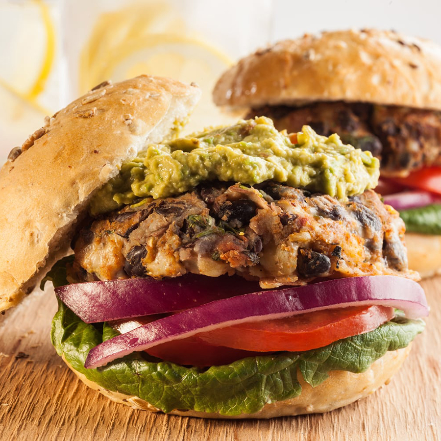 Vegan Bean Burgers with Mashed Potatoes - Potatoes USA - Philippines