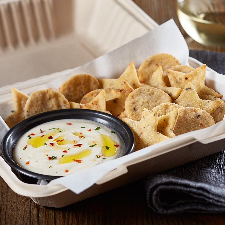 Whipped Potato and Feta Dip with Potato Crackers - Potatoes USA - Philippines