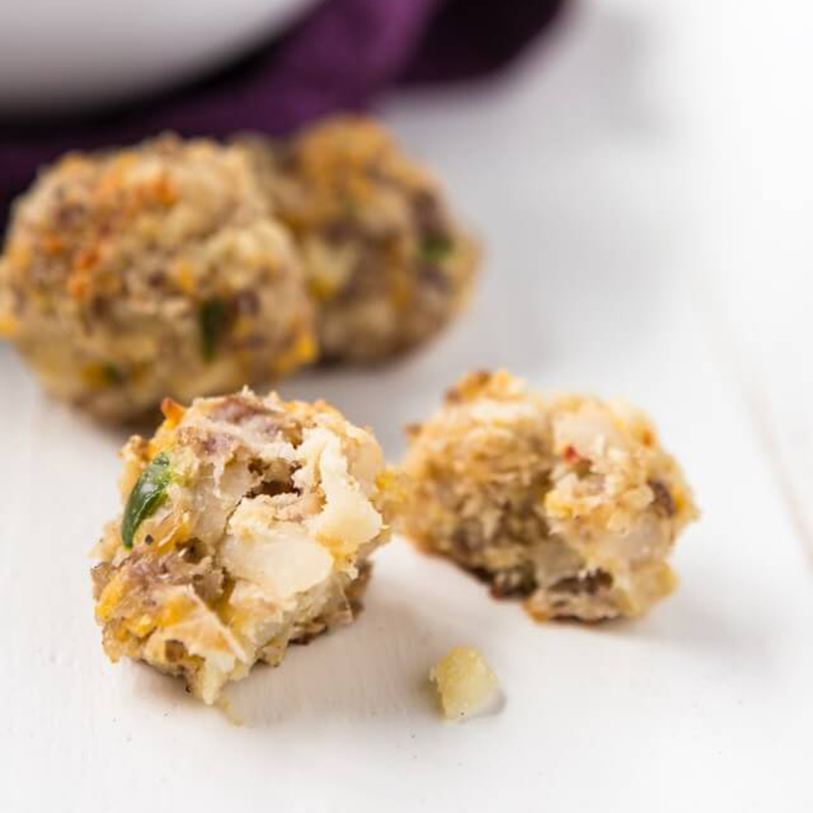 Hash Brown Sausage Balls - Potatoes USA - Philippines